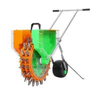 XCHSXYL Seeding tool Hand-push Seed Disseminators Peanut Sorghum Millet Rapeseed Small Sowing And Fertilization All-in-one Precision Seeder Manual Seeder(Plant spacing 16CM)