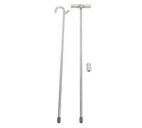 XCHYEAM 32 Inch 5th Wheel Pin Puller, Heavy Duty Fifth Wheel Puller Hook, Stainless Steel T Handle Type with Connector, Portable Lifting Hooks for Trailer Lock and Heavy Objects