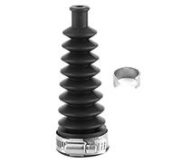 XCHYEAM Outboard Motor Bellows Kit Shift Cable Boot Cover Replacement 74639A2, Fit for Mercruiser Alpha Bravo R Mr #1, Marine Grade Stainless Steel Clamps with Rubber Material, Precision M