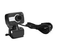 XCHYEAM PC Camera USB Clip - on Webcam with Built - in Microphone, Plug and Play Web Camera for Video Meetings, 3.5mm Audio Port, Adjustable Desktop or Monitor Mount for