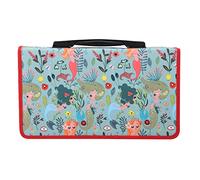 XCHYEAM Sea - Maid Pattern Colored Pencil Box, Painting Pencil Holder Bag with 120/168/216 Slots, Large Capacity Fabric Pencil Case Organizer for Artists and Students (216)