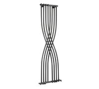 Xcite Anthracite 1775mm x 450mm Vertical Single Panel Radiator