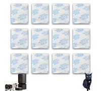 xcivi 12 Pack Pet Food Desiccant Bags for PETLIBRO Automatic Cat Feeder, Desiccant Bags for WiFi Automatic Dog Feeder Timed Cat Feeder, Moisture-Proof Bag Desiccant Keep Pets Foods Dry and Fresh