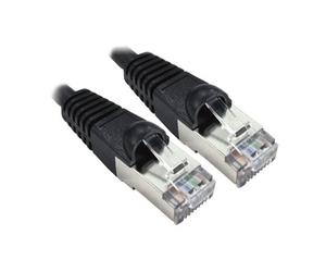 Xclio 0.25m CAT6A Gigabit RJ45 Patch Cable Black
