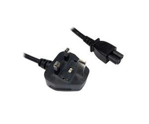 Xclio C5 to UK Plug Mains Cable (Clover Leaf) 1m Power Cord/Cable UK B