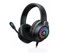 Xclio RGB Over-Ear Noise Cancelling Gaming Headset USB Black PC/Consol