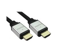 Xclio Silver/Black HDMI 2.1 Braided Cable M/M Black
