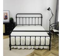 XCLOOZGL Solid Color Split Corner Bed Skirt Dust Ruffle for King Size Bed Easy Fit with 14 Inches Drop Elastic Wrap Around Bed Skirt - White - Wrinke Free And Fade Resistant,Beige,60×80+14in