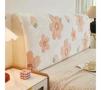 XCLOOZGL Stretch Velvet Headboard Covers for Queen Cal King Size Soft Fitting Bed Head Board Slipcover Flannel Bed Head Cover Dustproof Protector Cover for Girls' Room Decor,A,200cm