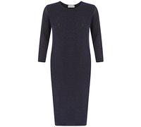 Xclusive Collection New Ladies Plus Size Saprkle 3/4 Sleeve Lurex Midi Dress Long Bodycon Party Dress 20 Royal