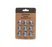 XCMAN 4-Ply Cone Rivets Diameter 20 cm Aluminium Snowboard Stomp Pad ¨C 9 Pcs¨¹ck