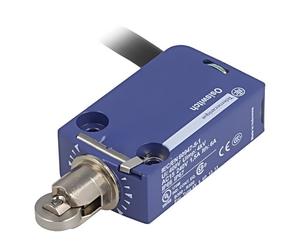 XCMD2102L1 limit switch metal roller Ø11.6mm NO + NC 6A max. 250VAC 1m TELEME...