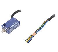 Telemecanique Sensors - OsiSense Standard XC Limit Switch, XCMD, Metal End Plunger, 1NC + 1 NO, Snap, 2m, XCMD2110L2