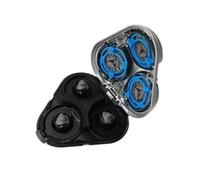 XCOHJOMB Razor Blade Washable Replacement Shaver Head，Compatible For Philips ，S5000 S5370 S5571 S5420 S5140 S5078 S5077 S5050 S5082 S5380 S5400,Replace The Shaving Head(Black)
