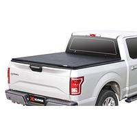 Xcover Soft Locking Roll Up Truck Bed Tonneau Cover, Compatible with 2004-2014 Ford F150, 2006-2014 Lincoln Mark LT Pickup 5.5 Ft Bed