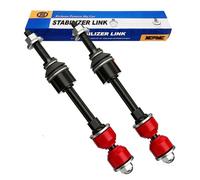XCPMC K80337 Front Sway Stabilizer Bar End Drop Link Kit 2 Pcs2005-2008 Ford F - 150 2WD For 2006-2008 Lincoln Mark LT 2WD Left & Right Automotive Replacement Parts Black Red