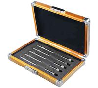 XCSCUK 1-9 Scratch Tester Pen,Hardness Test Kit,Essential Mohs Hardness Picks,Includes Storage Box,for Mineral Identification (5)