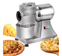 XCSCUK 550W Commercial Electric Cheese Grater, Rotary Cheese Shredder,with Stainless Steel Bucket, for Restaurants and Bakeries