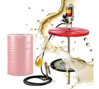 XCSCUK Air Operated Grease Pump, Pneumatic Grease Pumps,with 16ft Tubing, Grease Pumps,for 55 Gallon Drums
