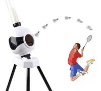XCSCUK Auto Badminton Serve Machine, Badminton Training Machine, Automatic Badminton Serve Equipment Practice Device