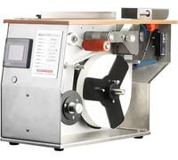 XCSCUK Automatic Right Angle Labeling Machine, Corner Labeling Machine, Labeling Speed: 30-60 Pieces/min, for Printing, Food, Medical