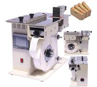 XCSCUK Automatic Right Angle Labeling Machine,Peelable Label Machine, Corner Labeling Machine,Speed/Length Adjustment