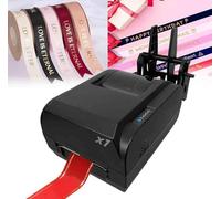 XCSCUK Digital Ribbon Printer,Digital Satin Ribbon Printing Machine,Foil Stamping Machine Printing,For Gift Wrapping (108mm)