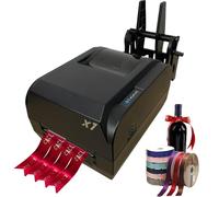 XCSCUK Foil Stamping Printing Machine,Present Ribbon Printer,Ribbon Thermal Printer Wrapping