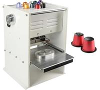 XCSCUK Manual Cup Sealing Machine,Commercial Coffee Capsules, Efficient Seaming/Closing/Capping Device, for Coffee Shops (2 holes)