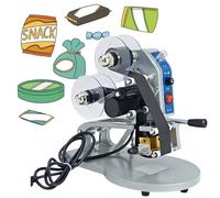 XCSCUK Manual Hot Stamping Printer,Commercial Ribbon Printer, for Date Coding On Various Materials