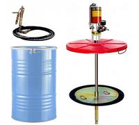 XCSCUK Pneumatic Grease Pumps, Air Operated Grease Pump, 0.85L/min Discharge, Pressure Ratio 50:1, for 55 Gallon Drums