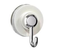 XCSDEW ABS Base,Stainless Steel Hook,Wall-Mounted Adhesive,Suction Cup Attachment,Suitable for Bedroom Use(Color3,2-Pack)