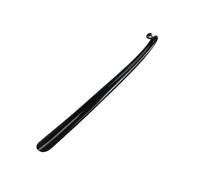 XCSDEW Shoe Horn,Long Handle Plastic Tree,Household Lifter,Arc Hook Design,Can be Hung in the Entrance(Black,L-58.5cm)