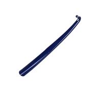 XCSDEW Shoe Horn,Long Handle Plastic Tree,Household Lifter,Arc Hook Design,Can be Hung in the Entrance(Blue,L-58.5cm)