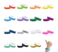 XCSJ 150 Pcs 15 Different Identification Bracelets Waterproof Entrance Bracelets Festival Wristbands for Event Control and Safety 19 x 250 mm