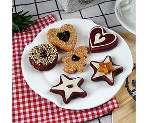 XCSJ 6 Pcs Realistic Artificial Food, Fake Biscuits, Artificial Baked Goods, Imitation Biscuits, Simulation, Realistic Food For Decoration, Photography, Display Model