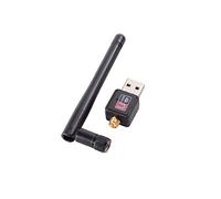 XCSOURCE Mini Detachable 2.4G USB WiFi Dongle Wireless Network Adapter with Antenna For Laptop Desktop Support Windows Mac AC464
