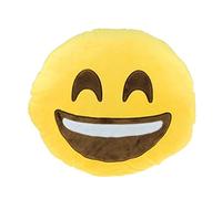 XCSSKG Cute Car Home Office Accessory Emoji Smiley Naughty Cushion Pillow Toy Gift (F)