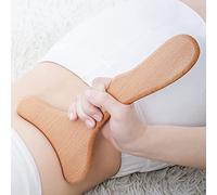 XCSSKG Wooden Massager One-Handed Body Shaping Tool, Suitable for Middle Treatment, Anti-Cellulite, Guasha, Muscle Release