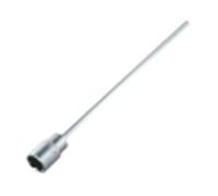 XCTDSVAH Flexible Socket Extension 1pc 30cm Length Extension Socket Wrench 19mm Hexagon Corner Steady Caravan Leg Winder Drill for Electric(Silver)