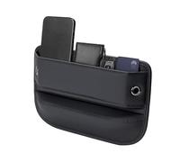 XCUNMMB 1 Pcs Car Seat Gap Organizer for Mazda MX-5 2015-2023, Car Seat Side Pocket Crevice Storage Box for Wallet Cellphones Keys Cards Accessories,Black