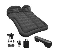 XCUNMMB Car Boot Air Mattress for Land Rover Evoque, SUV Estate MPV Flocked PVC Inflatable Bed Portable Ergonomic Camping Sleep Surface