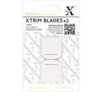 Xcut 13" Xtrim Replacement Straight Blades 2 Pieces For Rotary Paper Trimmer Cutter, Craft, Paper Trimmer For Paper Craft