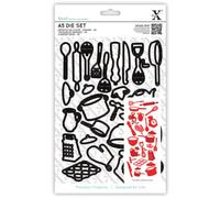 Xcut A5 26-Piece Kitchen Utensils Die Set
