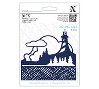 Xcut Die, Lighthouse, 1 Piece, Carbon Steel, Art & Craft, Cutting Tool Supplies, For Beautiful Decoration, Card Making, Gift Tag, Wrapping, Scrapbooking, Invitation Making, Crafters Companion