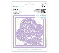 Xcut Dies, Balloons, 2 Pieces, Carbon Steel, Art & Craft, Cutting Tool Supplies, For Beautiful Decoration, Card Making, Gift Tag, Wrapping, Scrapbooking, Invitation Making, Crafters Companion