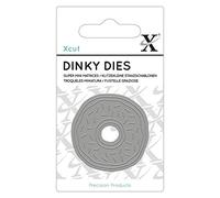 Xcut Dinky Dies Doughnut, Carbon Steel, Art & Craft, Carbon Cutting Tool Supplies, For Beautiful Decoration, Card Making, Gift Tag, Wrapping, Scrapbooking, Invitation Making, Crafters Companion