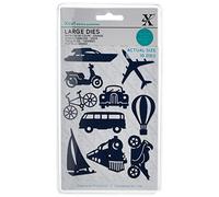 Xcut Large Dies Planes Trains & Automobiles, Carbon Steel, Art & Craft, Cutting Tool Supplies, Beautiful Decoration, Card Making, Gift Tag Wrapping, Scrapbooking, Invitation Making, Crafters Companion