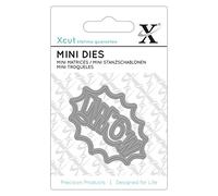 Xcut Mini Die, Wow! Carbon Steel, Art & Craft, Carbon Cutting Tool Supplies, For Beautiful Decoration, Card Making Gift Tag Wrapping Scrapbooking, Invitation Making, Crafters Companion