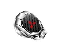 XCVFSRW Car Start Button Protective Cover,for Mitsubishi Eclipse Cross 2018-2025 Petrol Universal Ignition Push Switch Decoratin Cap, Auto Interior Accessories,B